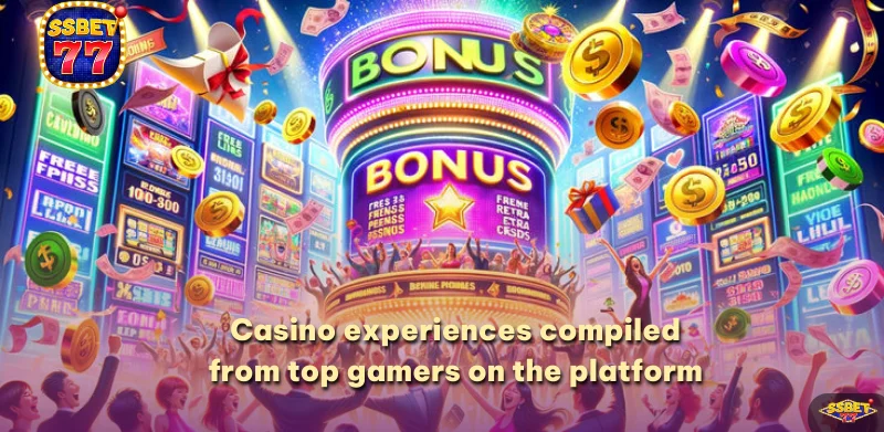 Casino experiences compiled from top gamers on the platform